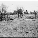 The site before the reconstruction began.