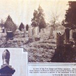 This photo was taken from the northwest corner of the cemetery.
This photo was taken between 1910 and 1940.